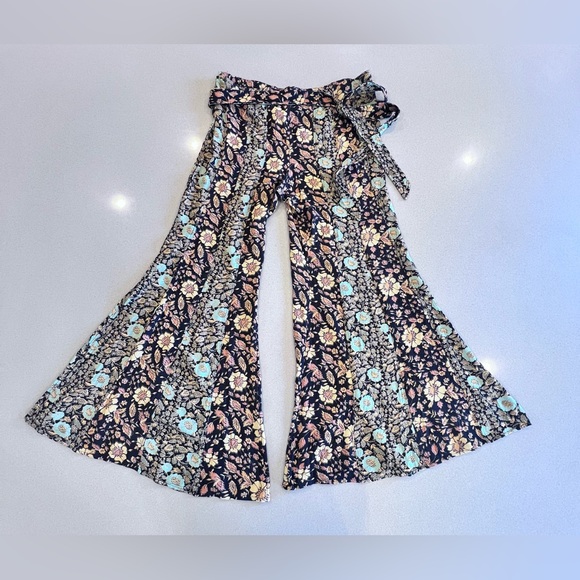 Free People Bali Sultry Boho Flare Pant Sz Large **NWT - Picture 2 of 12